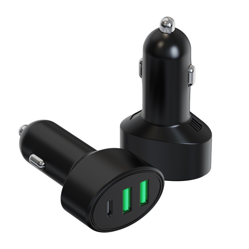 2A+1C PD Car charger