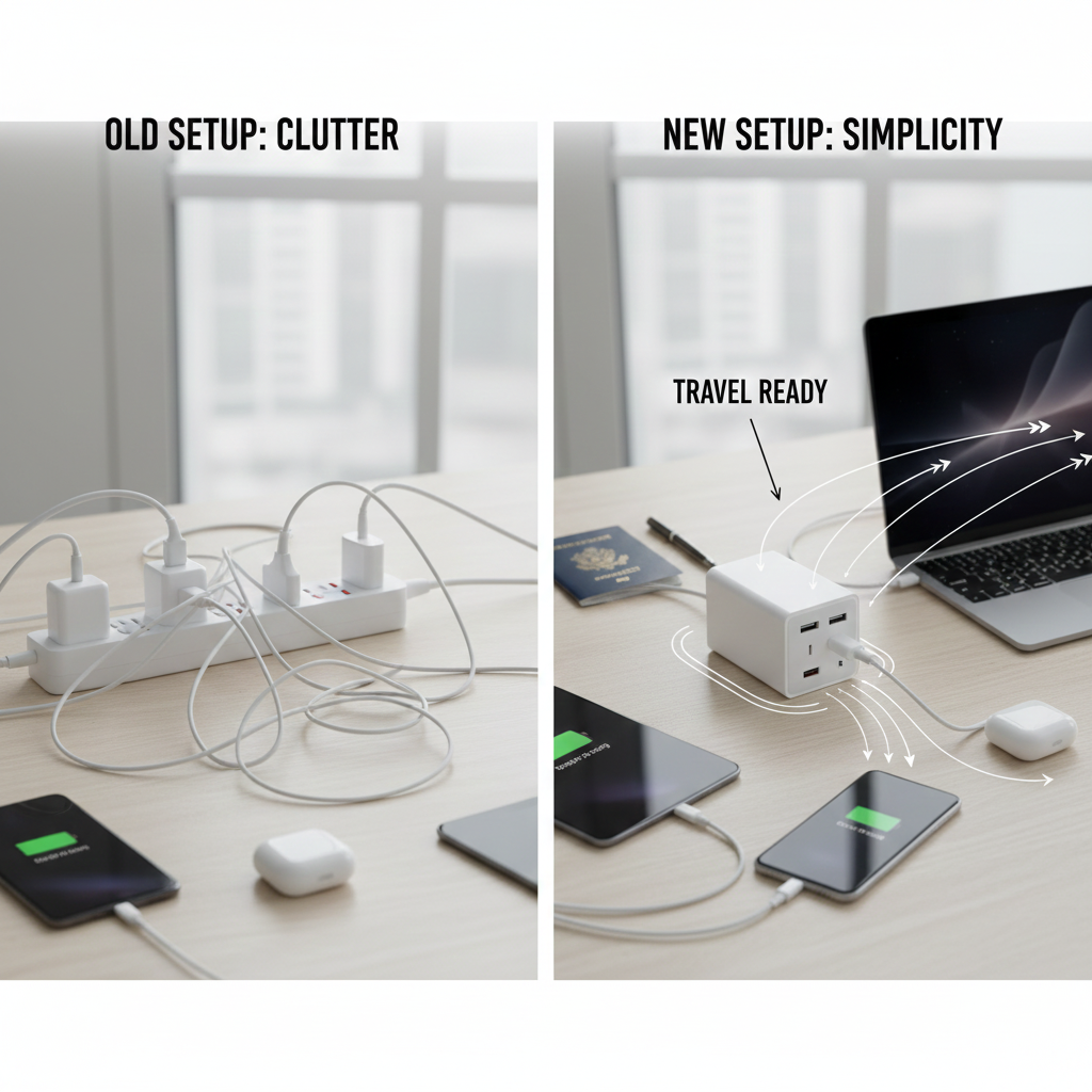 advantages multi port chargers charge many devices save space cost effective safety features
