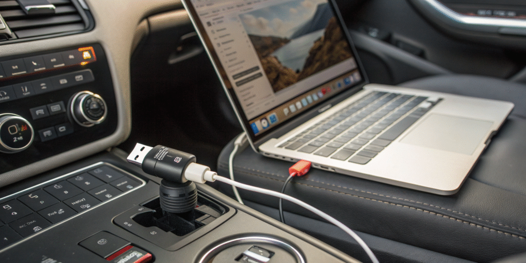 can a usb car charger power my laptop 