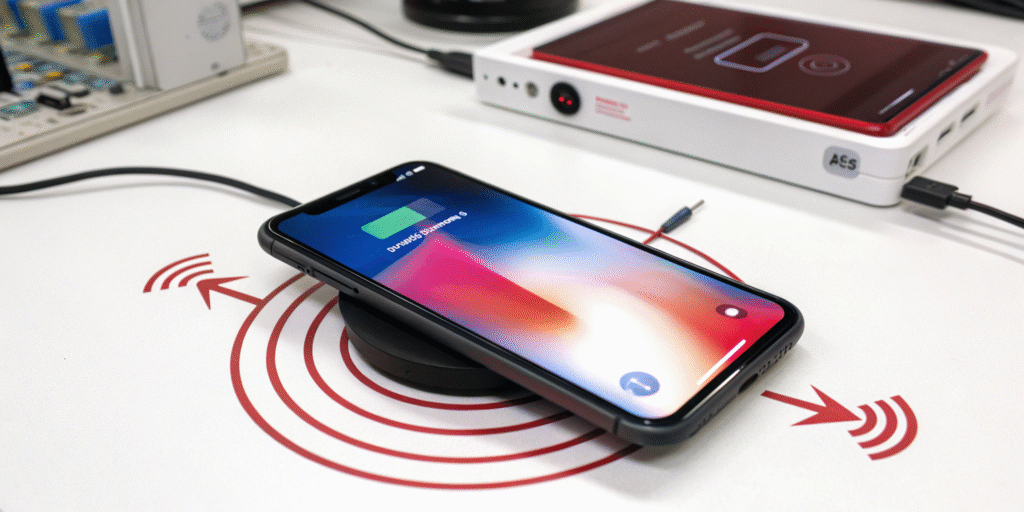 how does a wireless charger work 