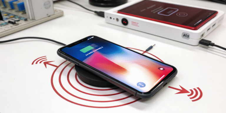 how does a wireless charger work 