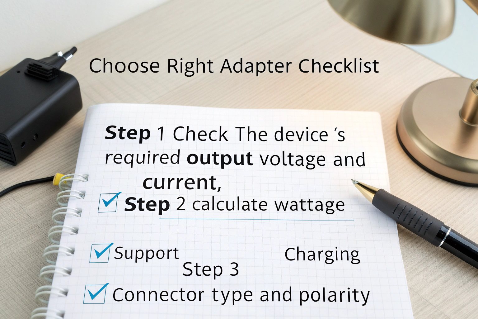 how should i choose the right power adapter i fol