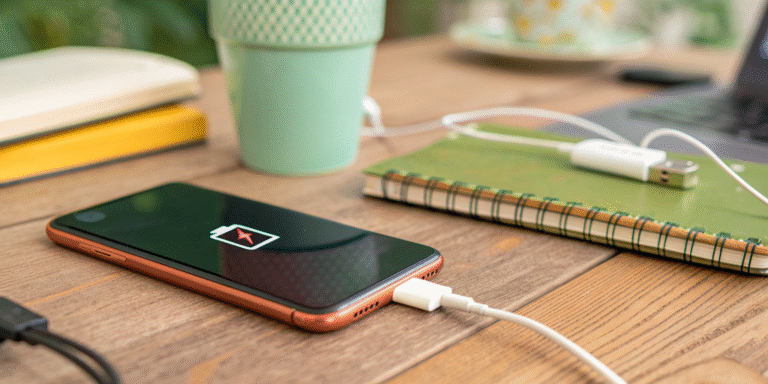 why is my phone battery draining while charging