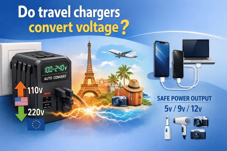 do travel chargers convert voltage