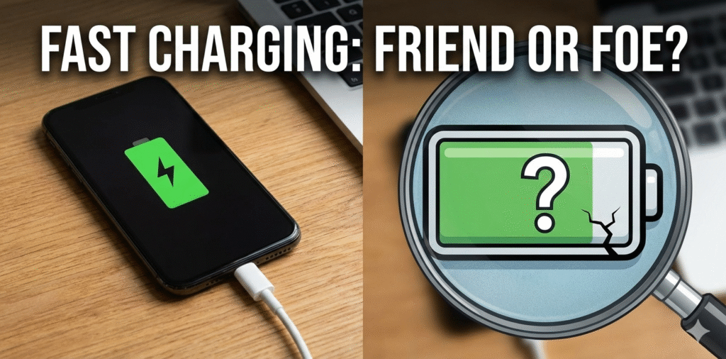 does fast charging damage your phone's battery