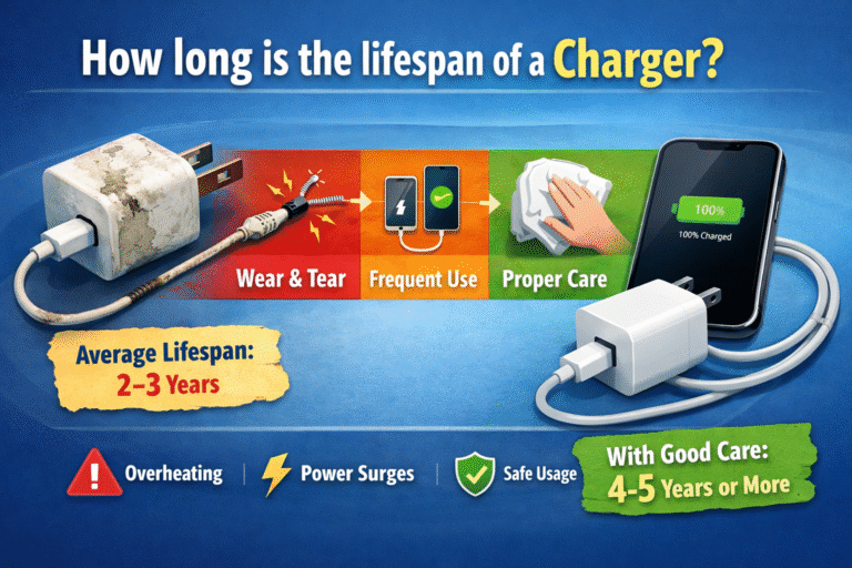 how long is the lifespan of a charger