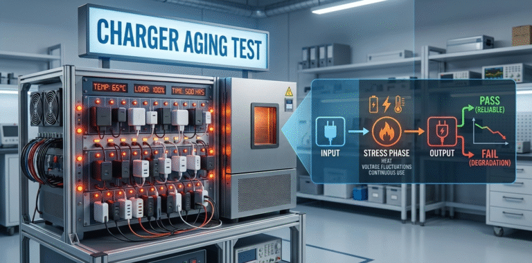 what is charger aging test