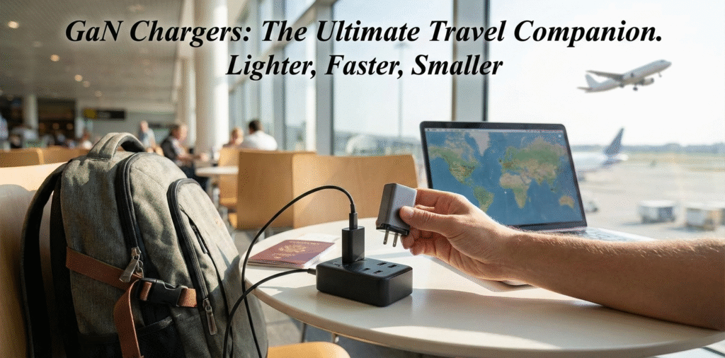 why gan chargers are ideal for travel