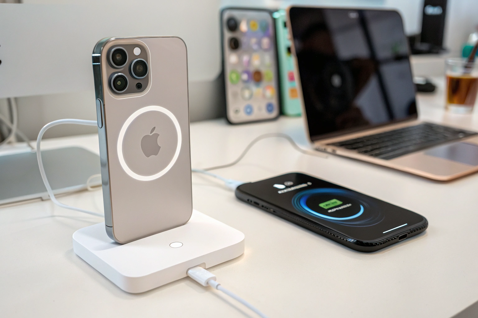in the world of wireless charging qi2 and magsafe