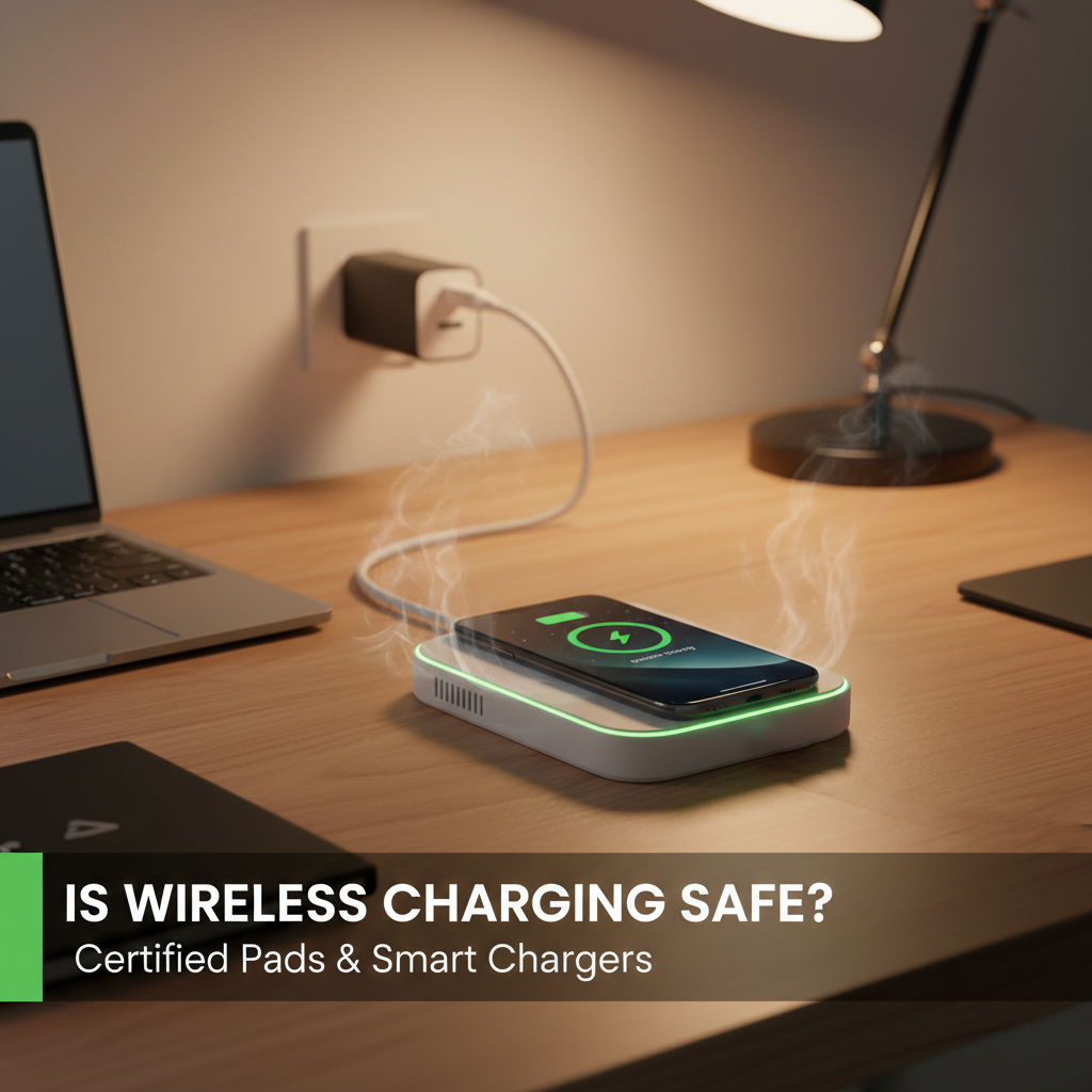 is wireless charging safe wireless pad heat safety certification