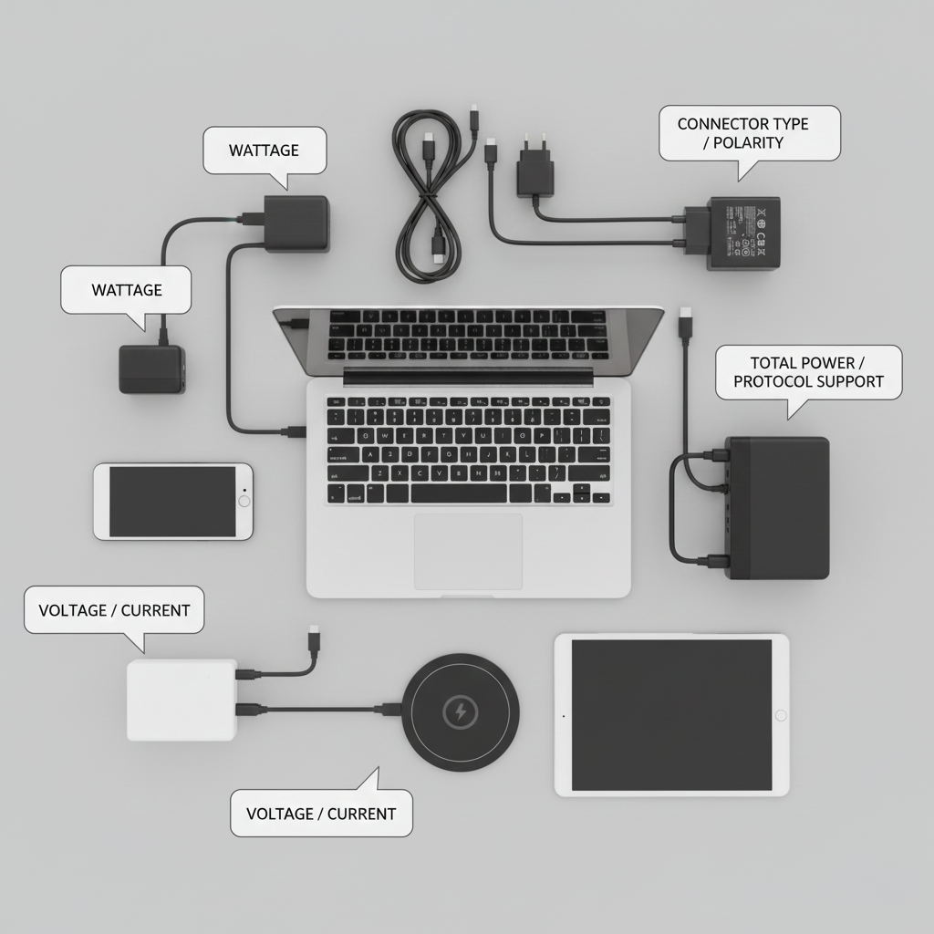 power adapter purchase match voltage current polarity connector certifications quality brands