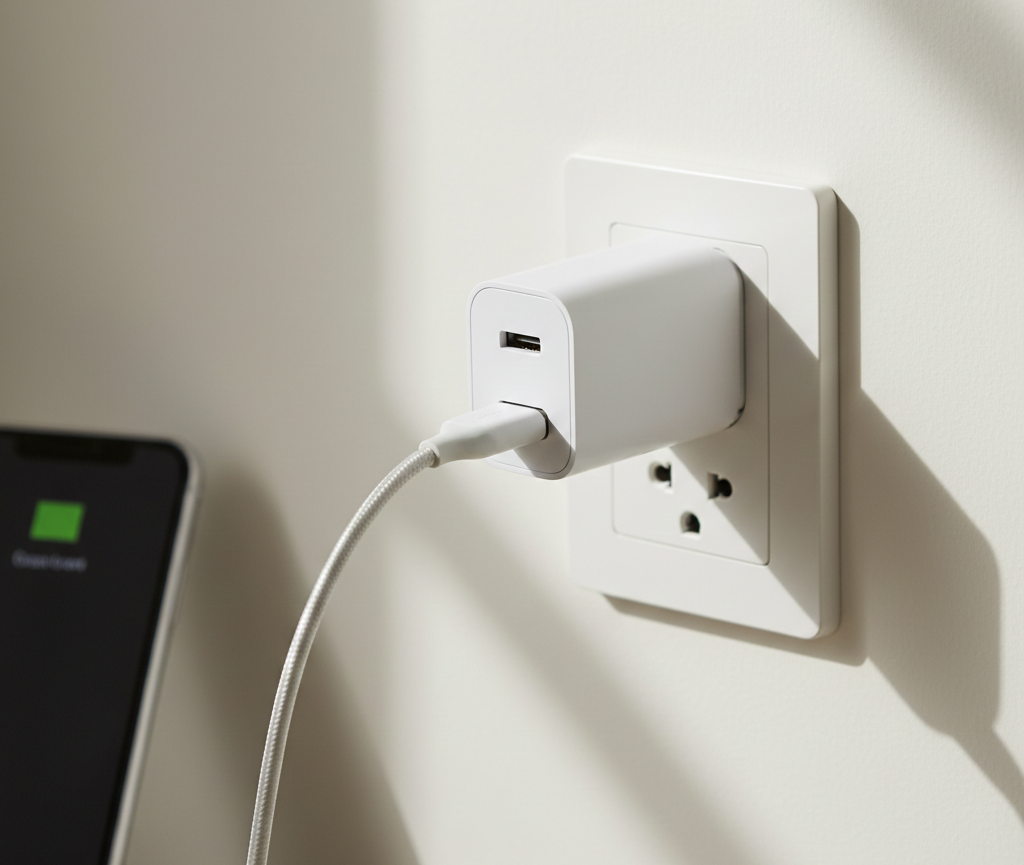 unplug charger when not in use saves energy reduce risk switched power strip