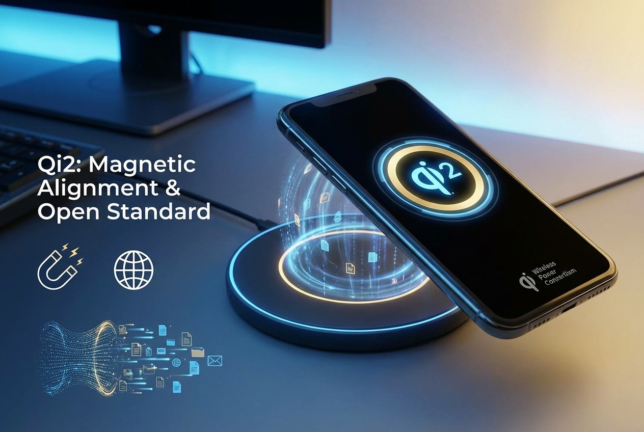 what is qi2 wireless power consortium magnetic alignment open standard