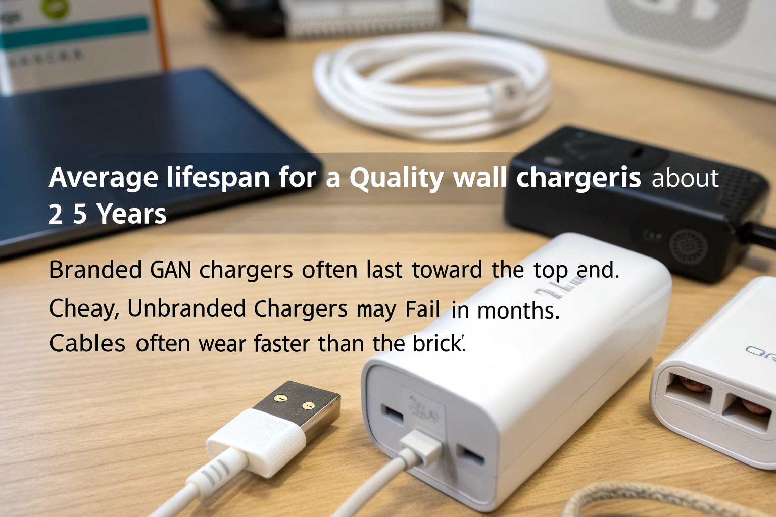 what is the average lifespan of a charger i check