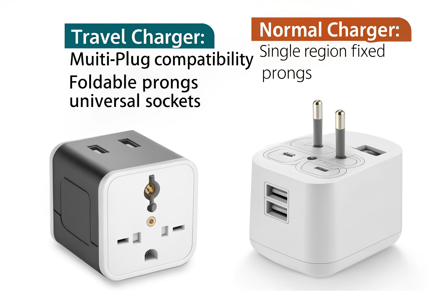 what is the difference between a travel charger an
