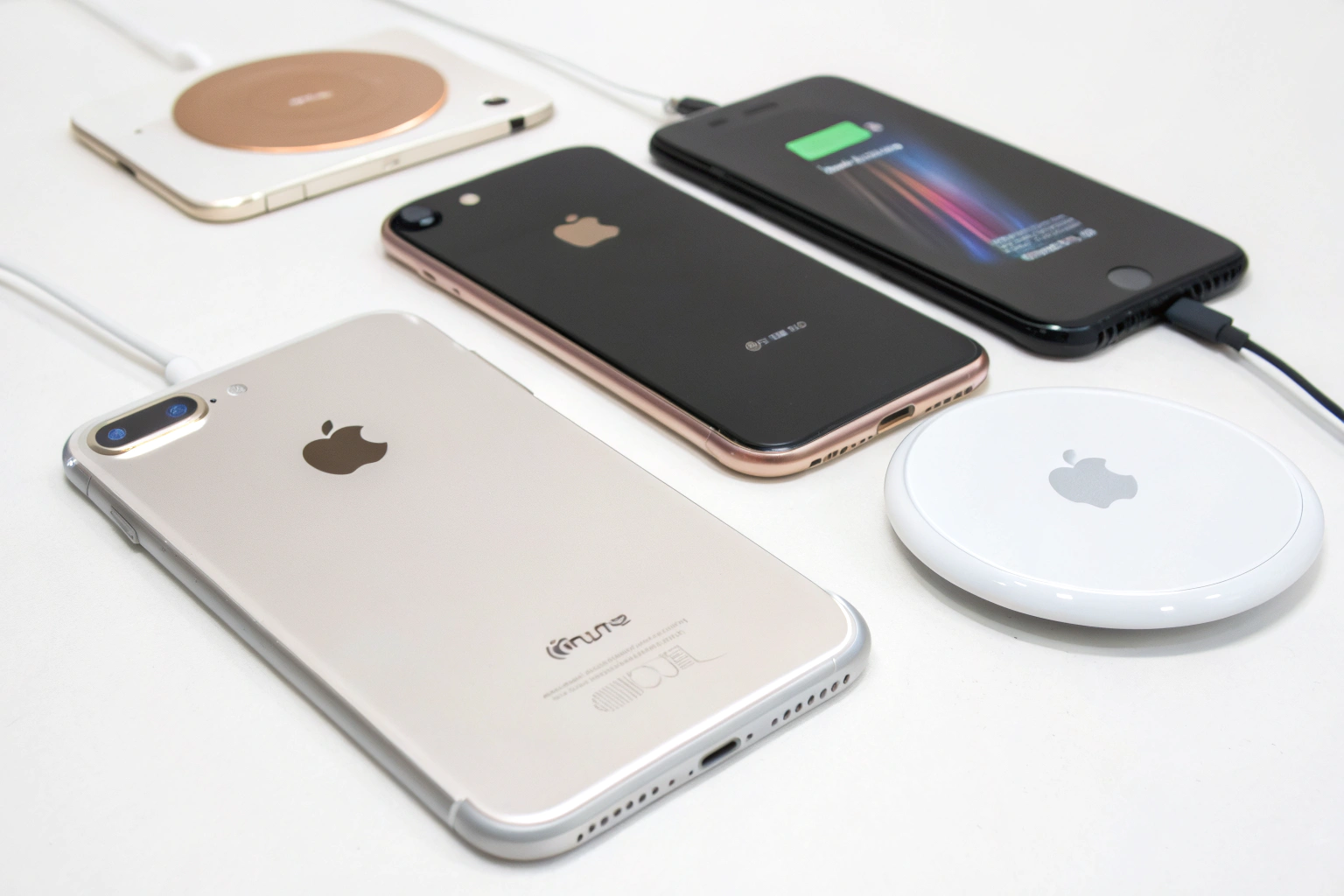which iphone models support qi wireless charging