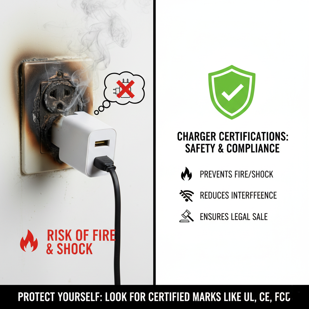 why certifications matter safety prevent fire electric shock device damage compliance