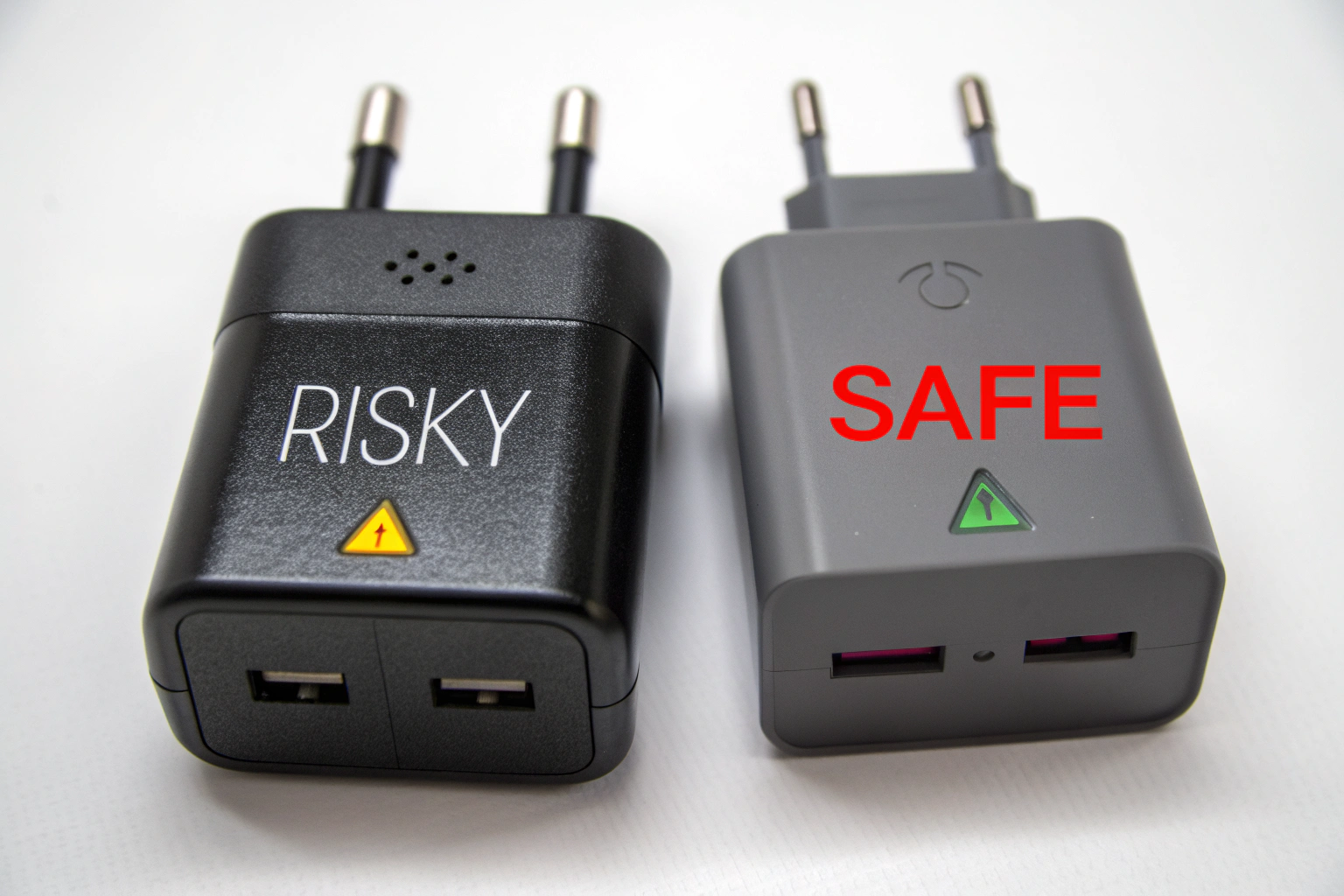 is it safe to use cheap chargers not always some