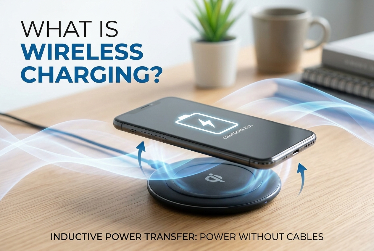 what is wireless charging qi electromagnetic induction coils transmitter receiver