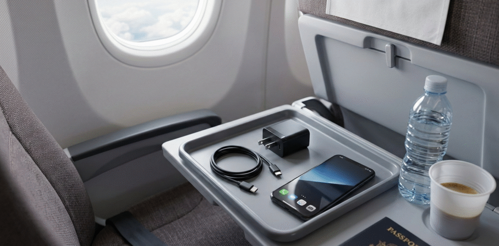 can i bring my phone charger on the plane