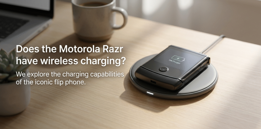 does the motorola razr have wireless charging