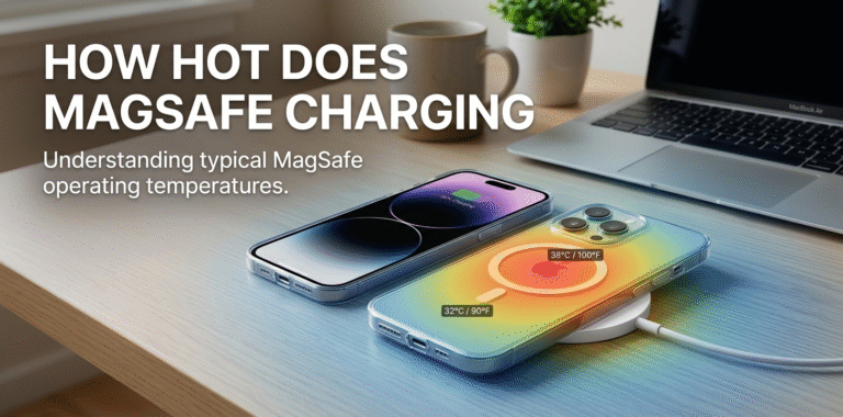 how hot does magsafe charging get